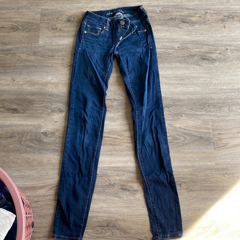 American eagle jeans size 0